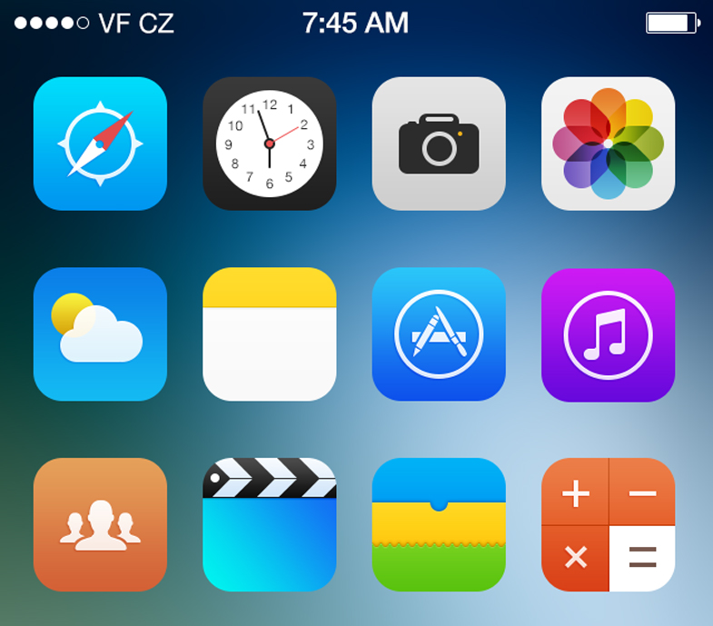 Designers have spoken: redesigning iOS 7 | WDD