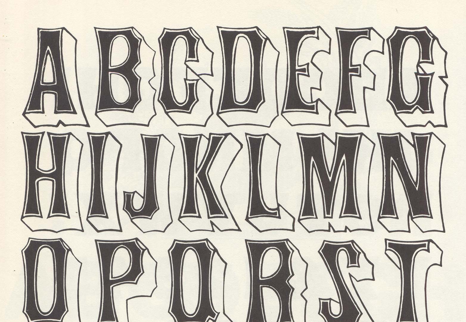 Alphabet Different Writing Fonts : If you're looking for a few new ...