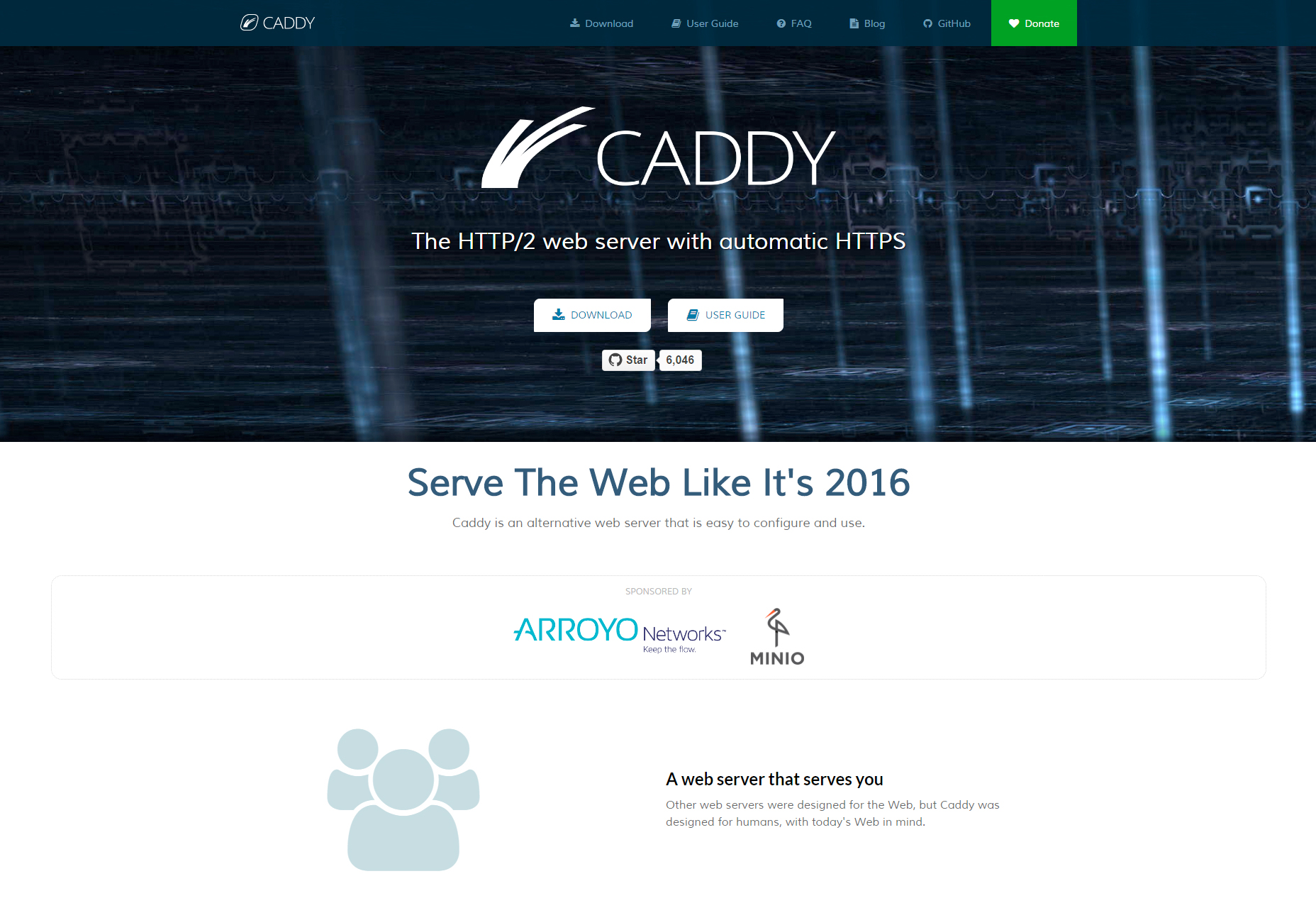 Caddy: Fully Managed SSL HTTP/2 Web Server