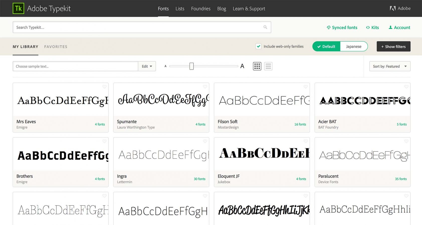 how to download synced typekit fonts