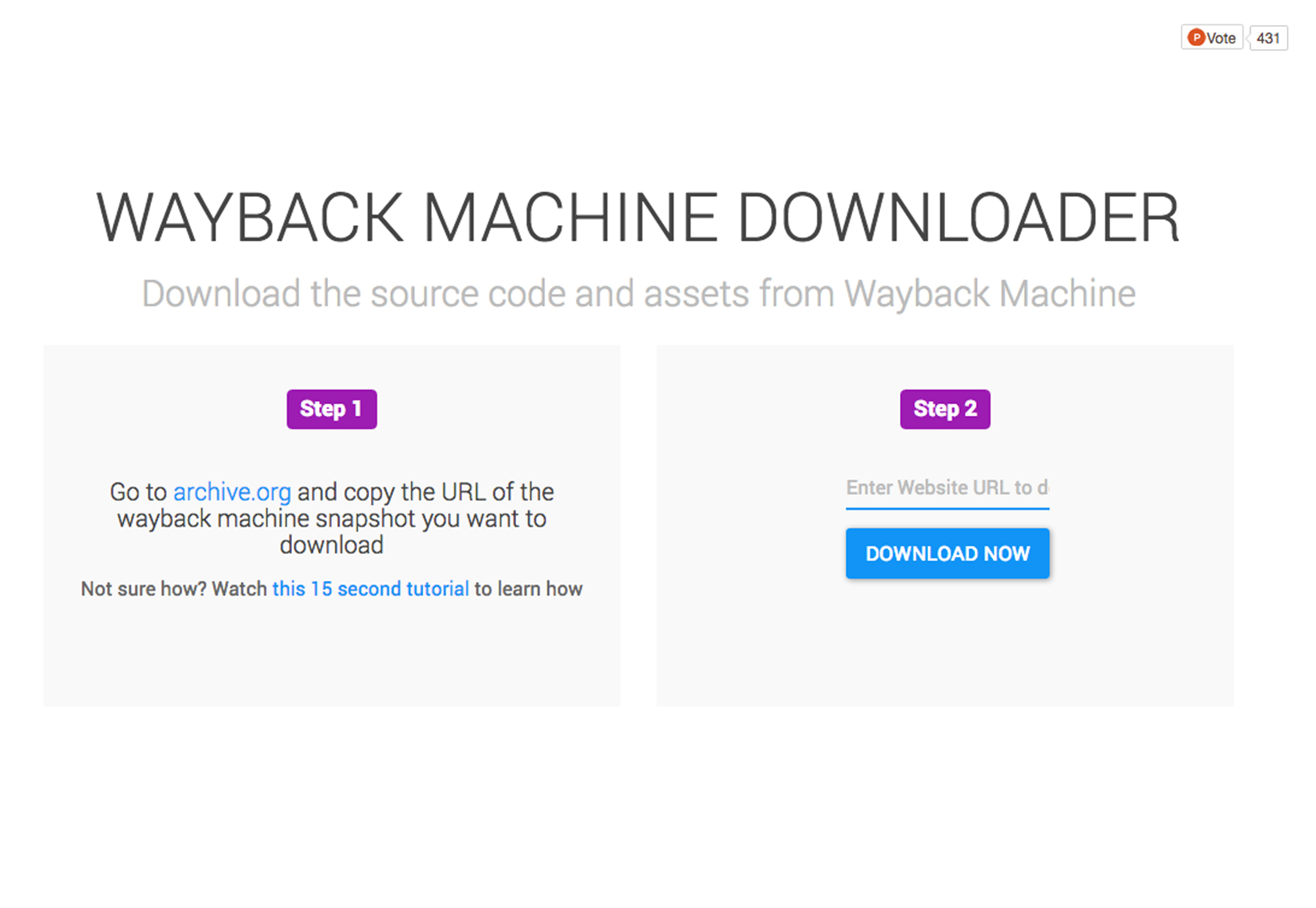 entire website wayback machine website