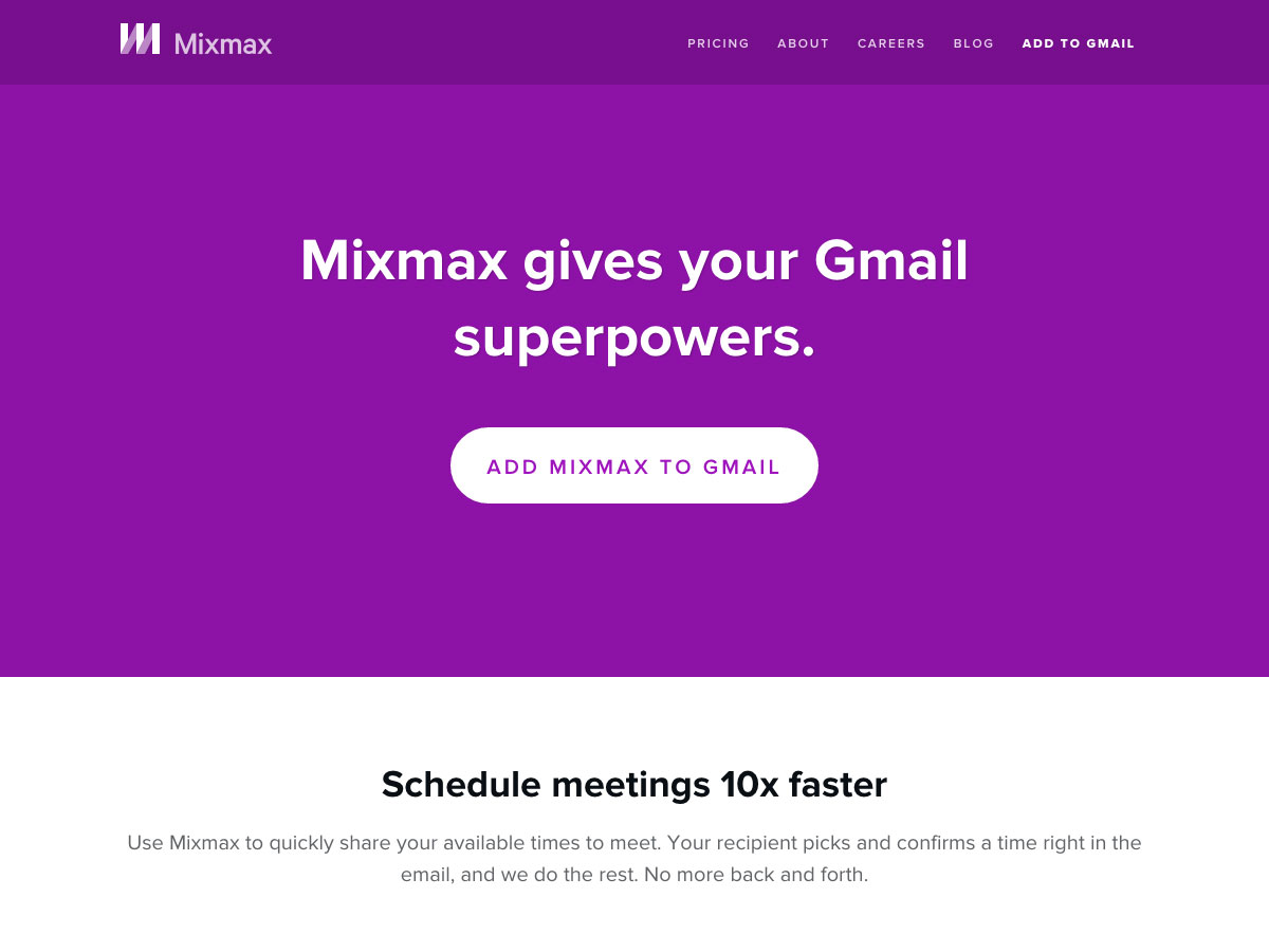 mixmax email